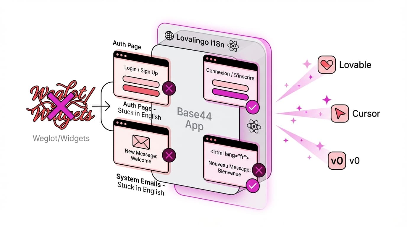 Base44 Translation: The Complete Guide to Multi-Language Apps — Lovalingo use case