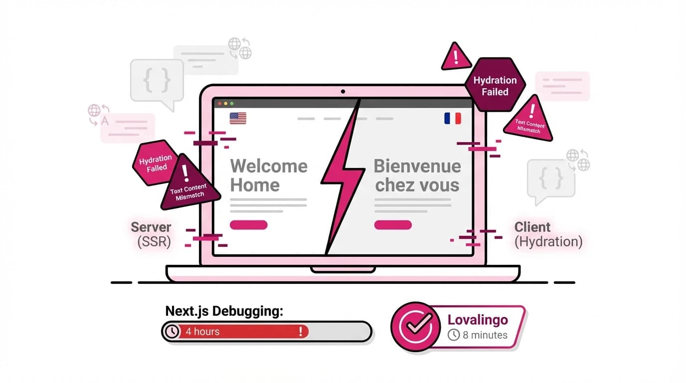 Why Your Next-intl App Flashes (And How to Actually Fix It) — Lovalingo use case